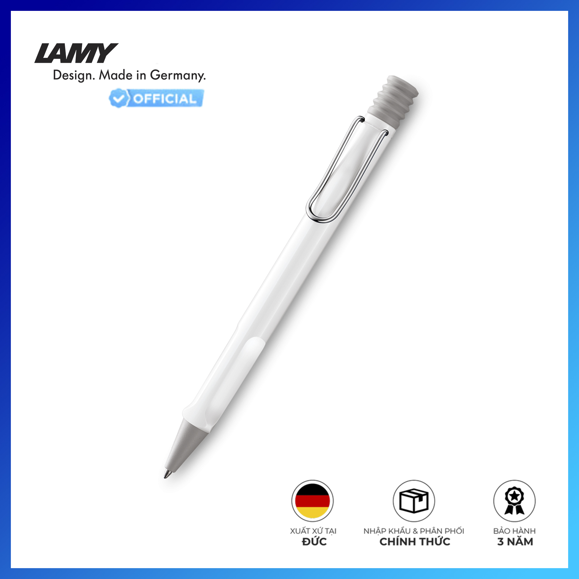 Bút LAMY Safari Ballpoint pen-4000902 White