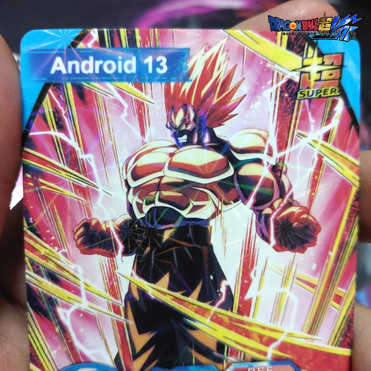 Card Dragon ball Blue Android 13 XR 27 người máy sinh học 1459 NF5 1-19