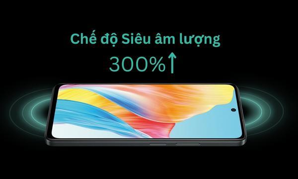 Điện thoại OPPO A58 loa to, rõ, chất lượng