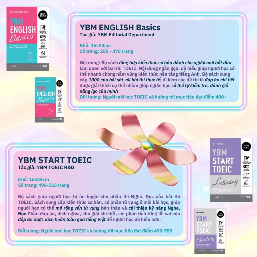 Sách YBM TOEIC LISTENING1000 Vol.2 - Alphabooks - BẢN QUYỀN