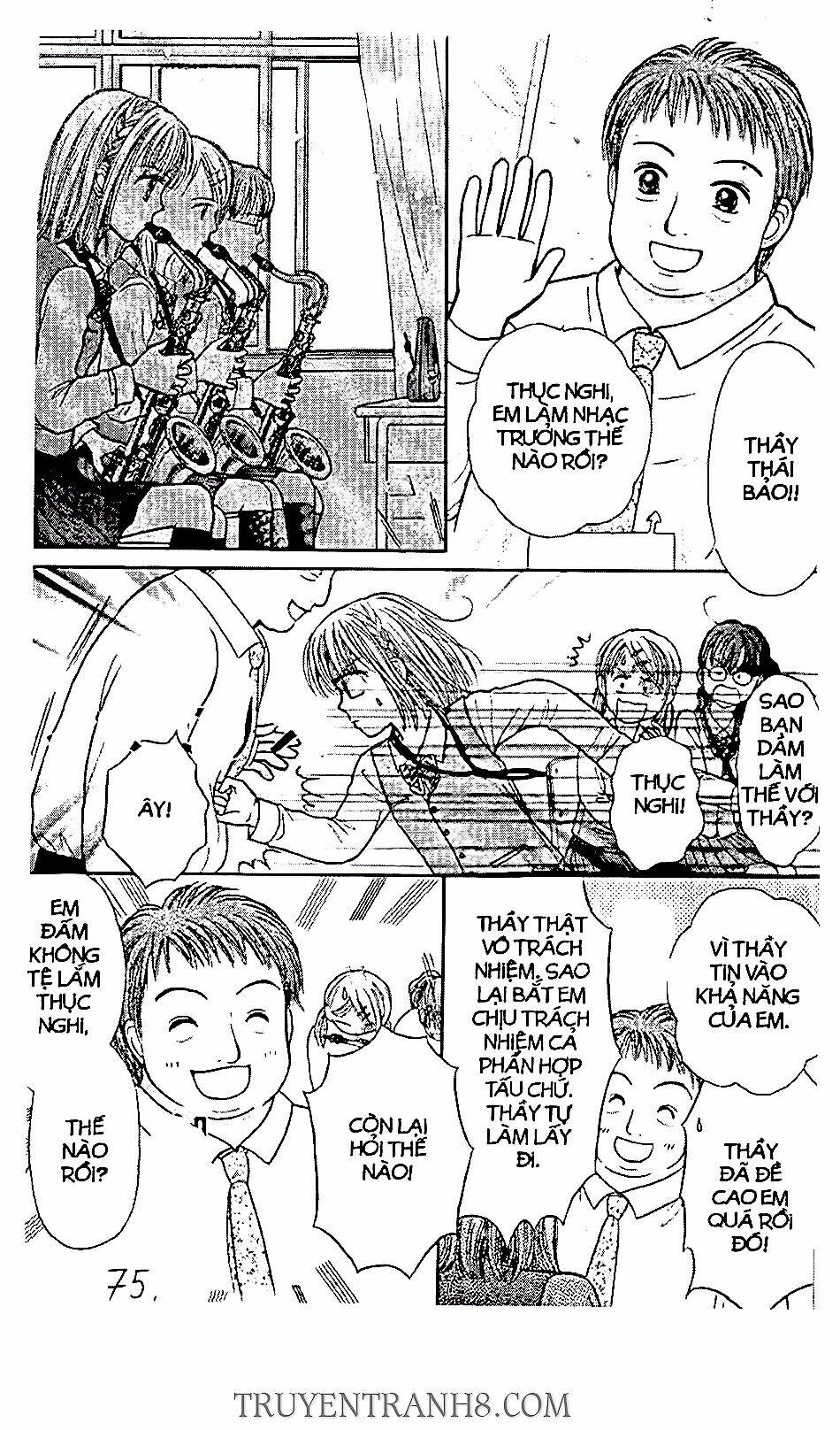 những nốt nhạc hồng chapter 4 12