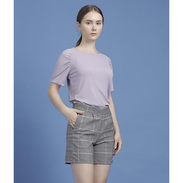 Áo thun cổ tròn nữ Callia Rosa tee tay lửng