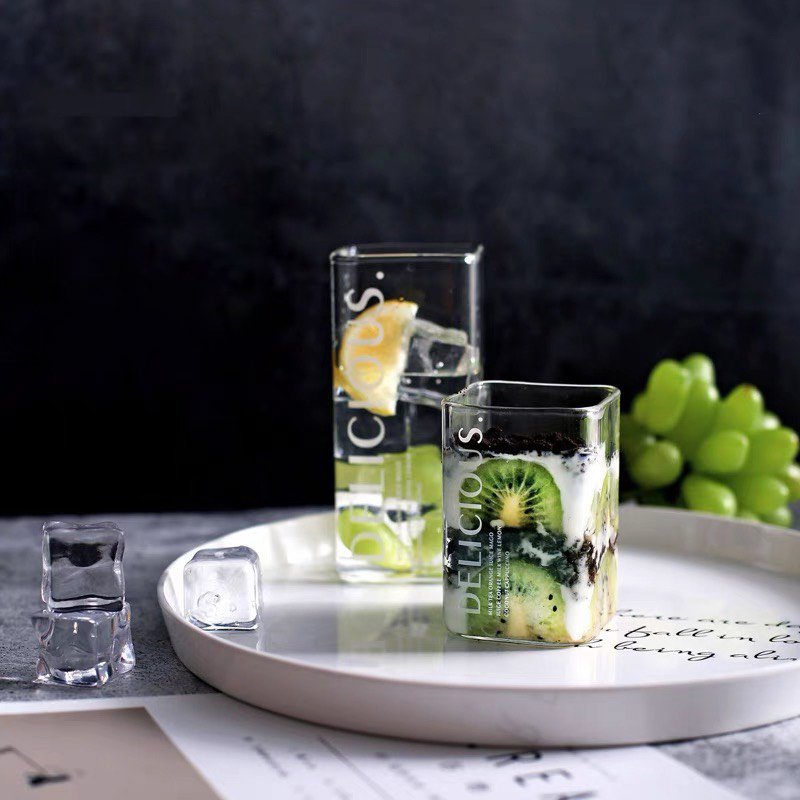 CỐC CVCCT THỦY TINH CAO CẤP DELICIOUS VUÔNG THẤP
