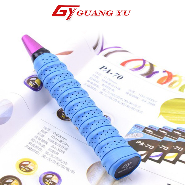 Quấn cán vợt cầu lông, tennis có gân chống trượt, quấn cán Guang Yu ( 1 chiếc)