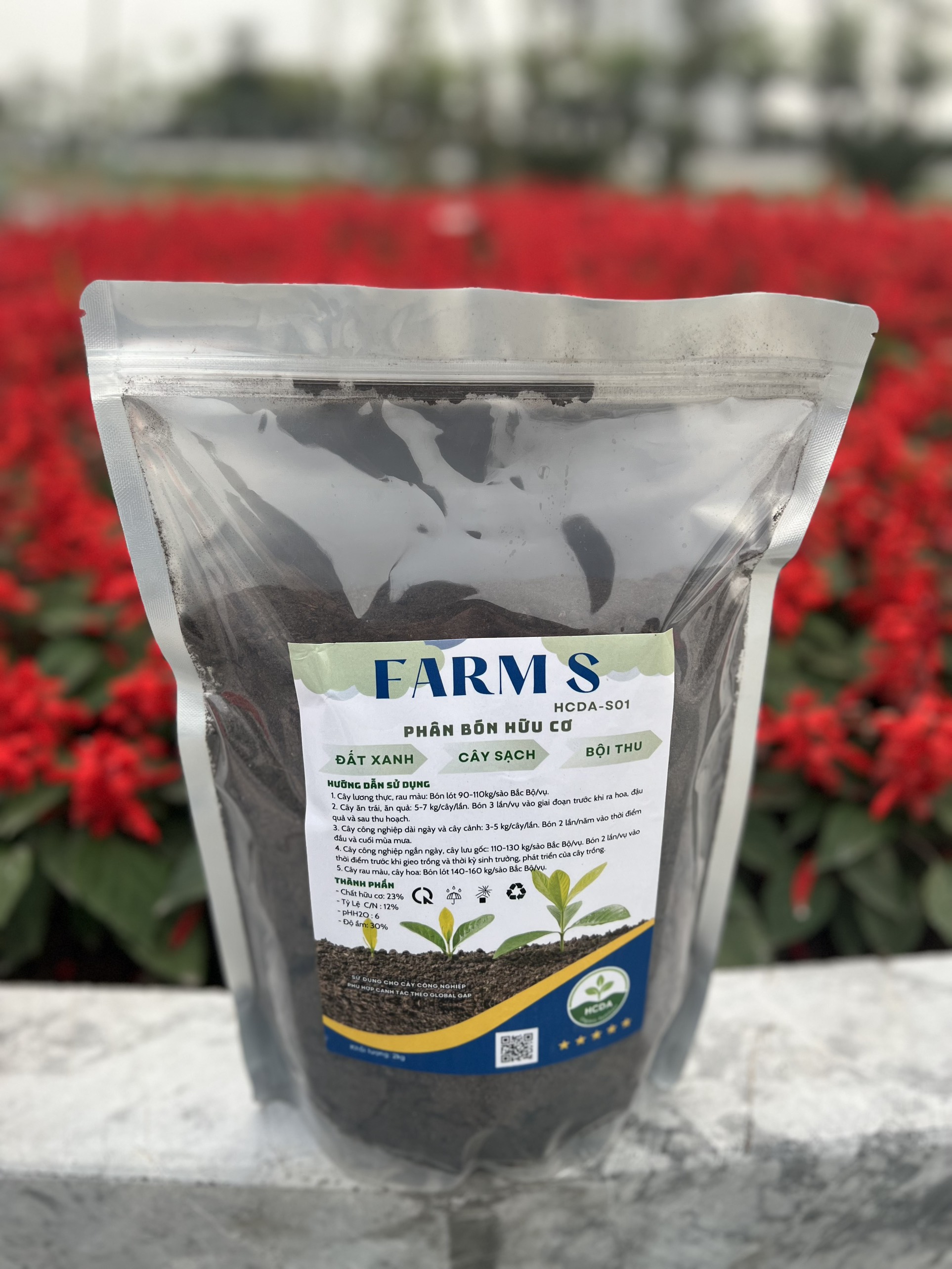 Phân Hữu Cơ FARM'S - HCDA S02 Dành Cho Cây Công Nghiệp - S02CN