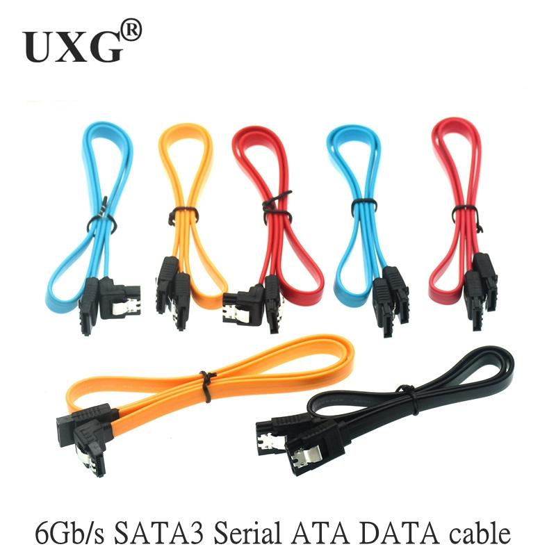 Cáp Dữ Liệu SSD HDD SATA 3.0 III Sang Ổ Cứng SSD HDD Dây Sata3 Thẳng Góc 6Gb/giây Cho Bo Mạch Chủ MSI Gigabyte