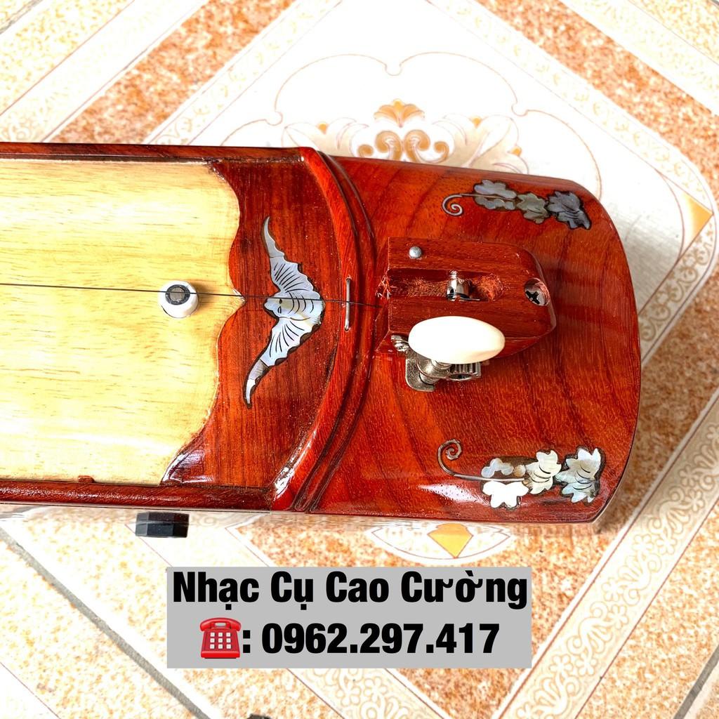 Đàn Bầu Cao Cấp Gỗ Hương Có Gắn Mạch Điện