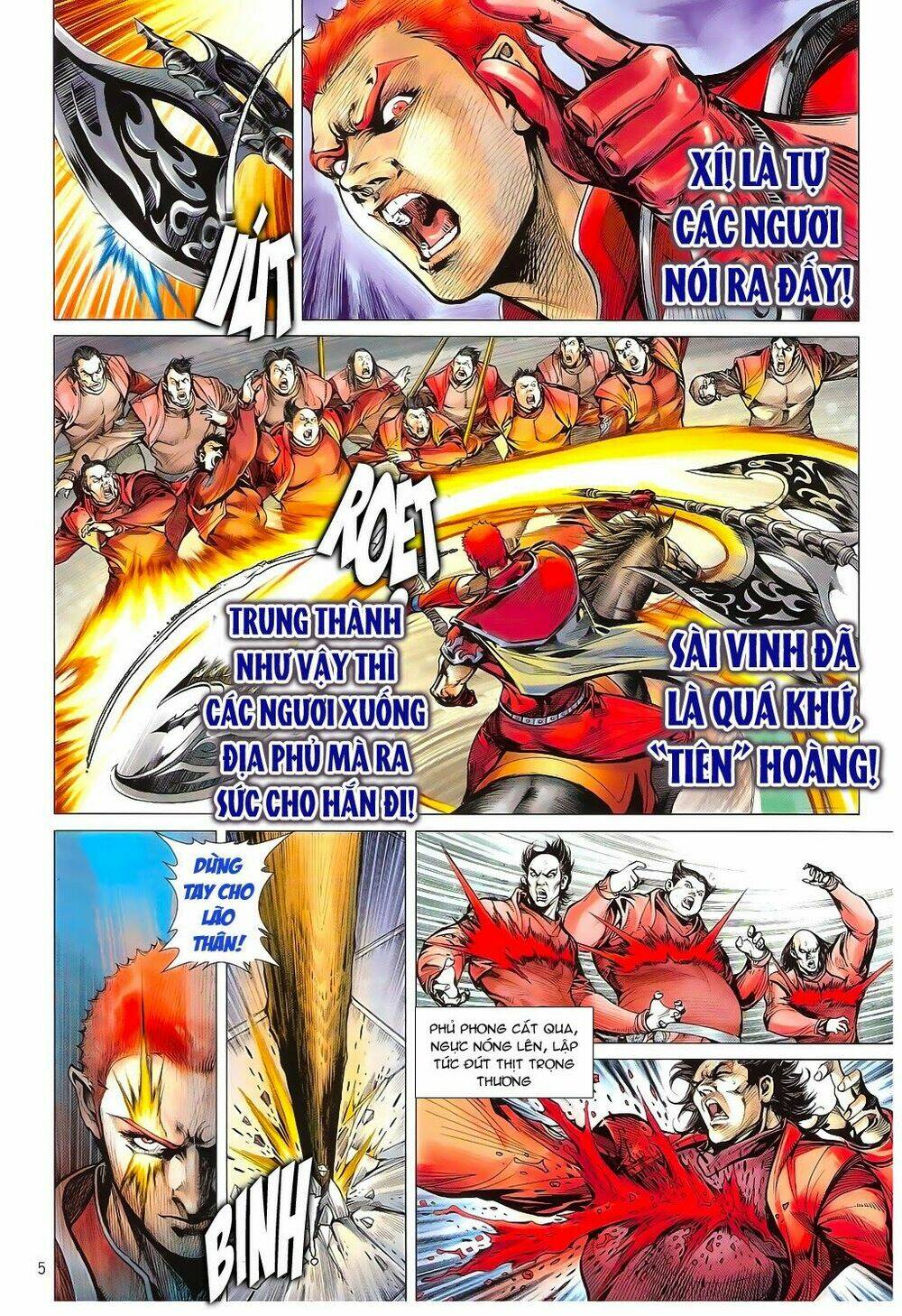 thiết tướng tung hoành (cựu tác) chapter 96 5