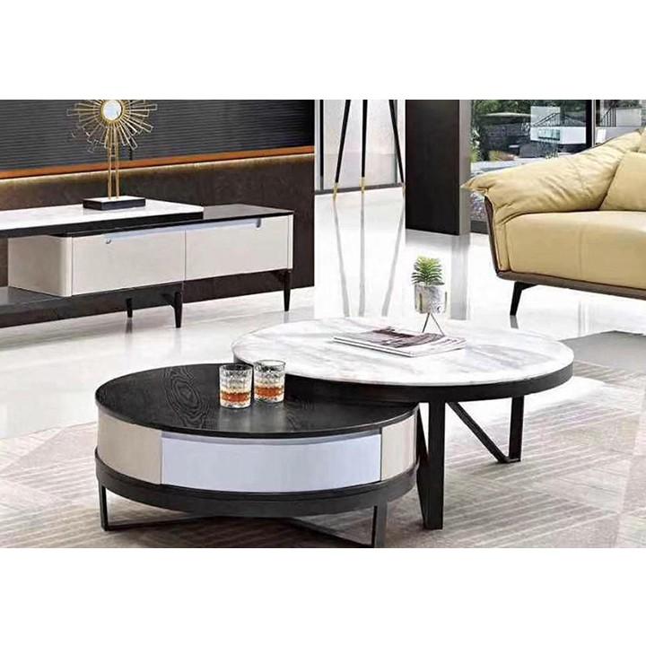 Bàn Sofa Mặt Đá Hiện Đại Nhập Khẩu Juno Sofa HHP-BSF2817 Cao Cấp