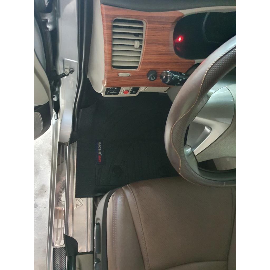Toyota Fortuner 2006-2016, Thảm lót sàn xe ô tô Nhãn hiệu Macsim chất liệu nhựa TPV hàng loại 2
