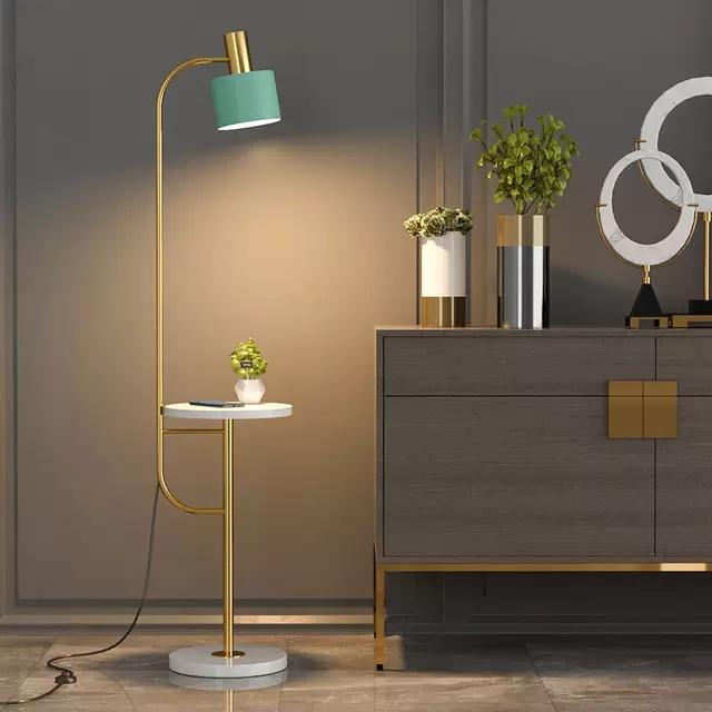, Đèn cây đứng, đèn góc sofa, đèn decor phòng khách, đèn phòng ngủ DC02 - tặng bóng led, bảo hành 2 năm