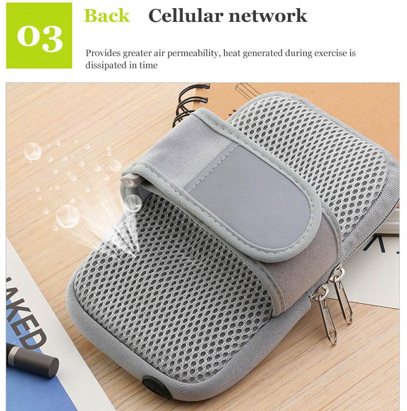Túi Đeo Tay Chạy Bộ Chống Thấm Nước, Đựng Điện Thoại 6 - 7 inch Màn Hình Cảm Ứng Cao Cấp- Hàng Nhập Khẩu