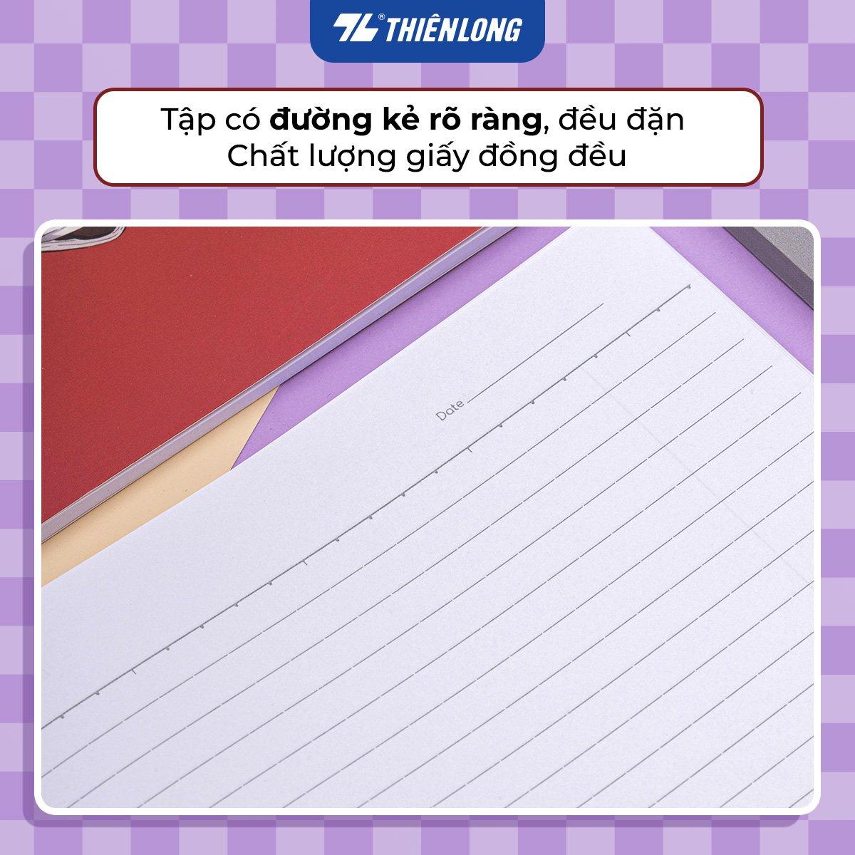 Combo 5/10 Tập vở Thiên Long 80/120 trang kẻ ngang 7mm 70gsm - dành cho học sinh, sinh viên - Phiên bản Demon Slayer