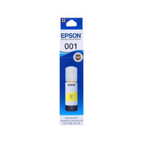 Mực in Epson 001 (C13T03Y400) Yellow Ink Bottle - Dùng cho Epson L4150, L4160/ L6160/ L6170/ L6190/ L6191 - Hàng chính Hãng