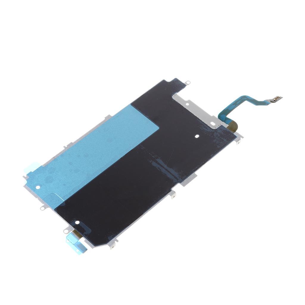 Replacement LCD Metal Backplate Shield Home Button Flex Cable for  6
