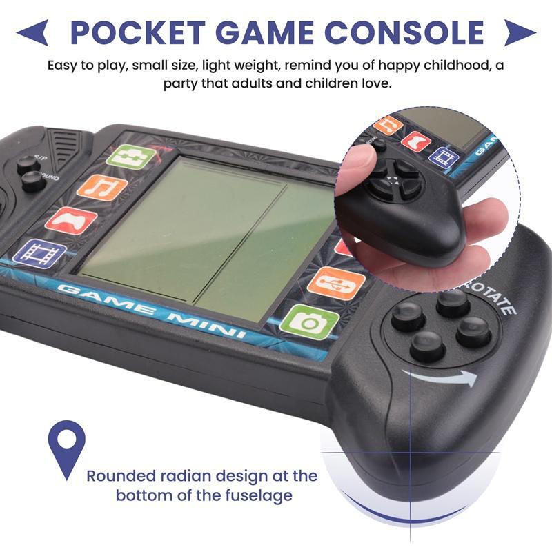 Máy Chơi Game Cầm Tay Mini Màn Hình LCD 3.5Inch Tích Hợp 23 + 26 Trò Chơi