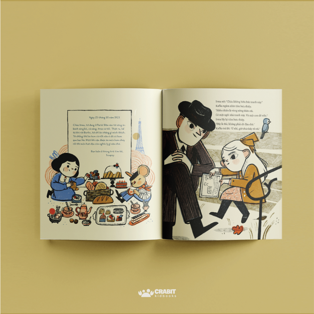 Kafka Và Cô Búp Bê - Bìa Cứng