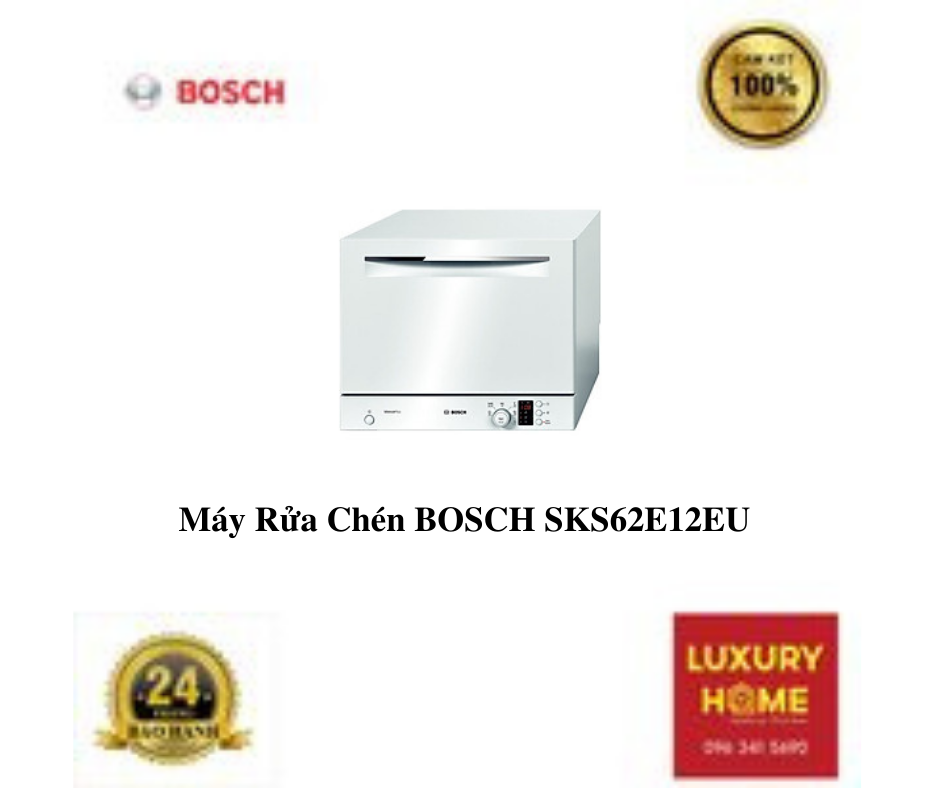 Máy Rửa Chén BOSCH SKS62E12EU - Hàng Chính Hãng