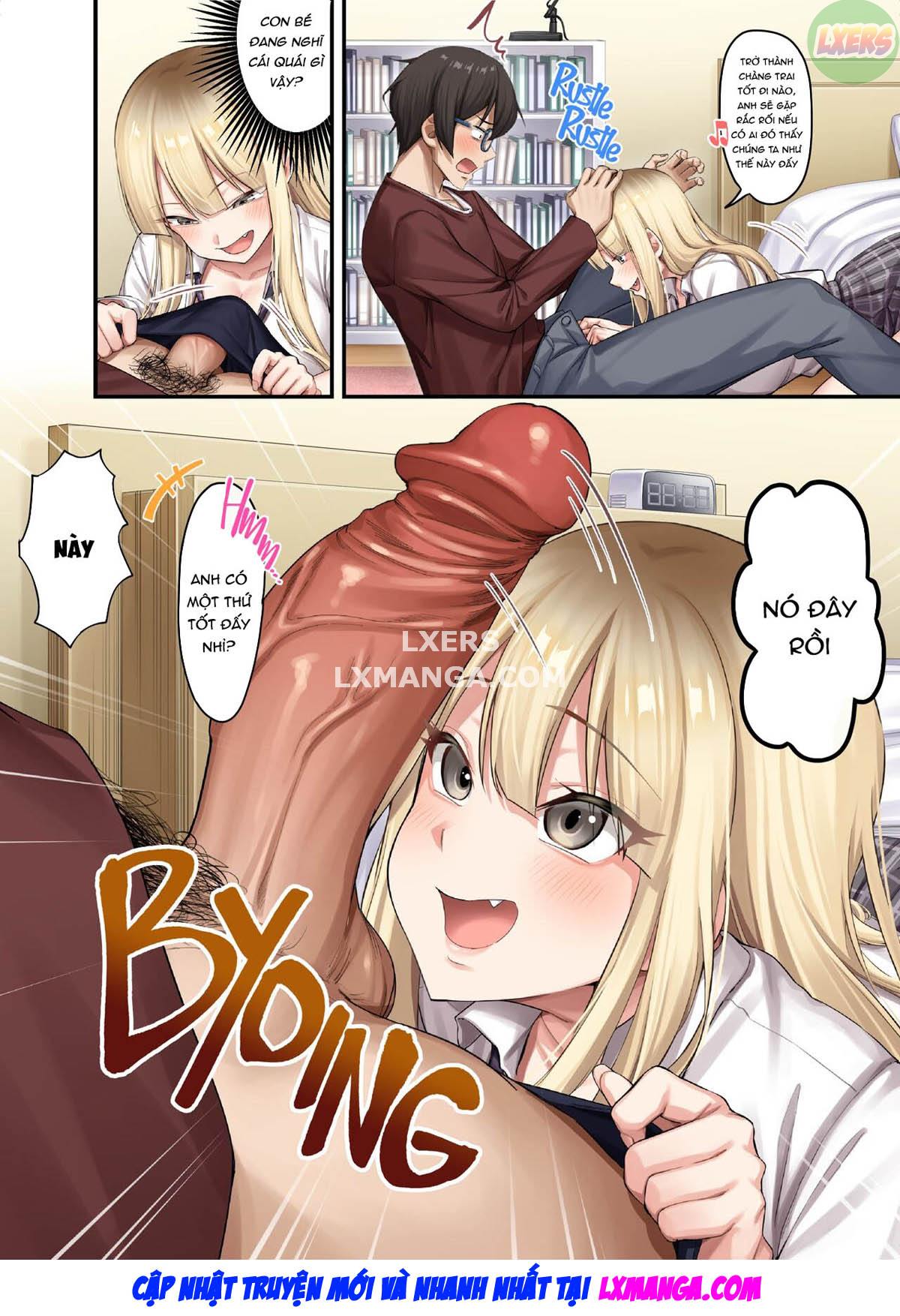 bài học tại gia với mấy em gyaru quyến rũ chapter 1 13