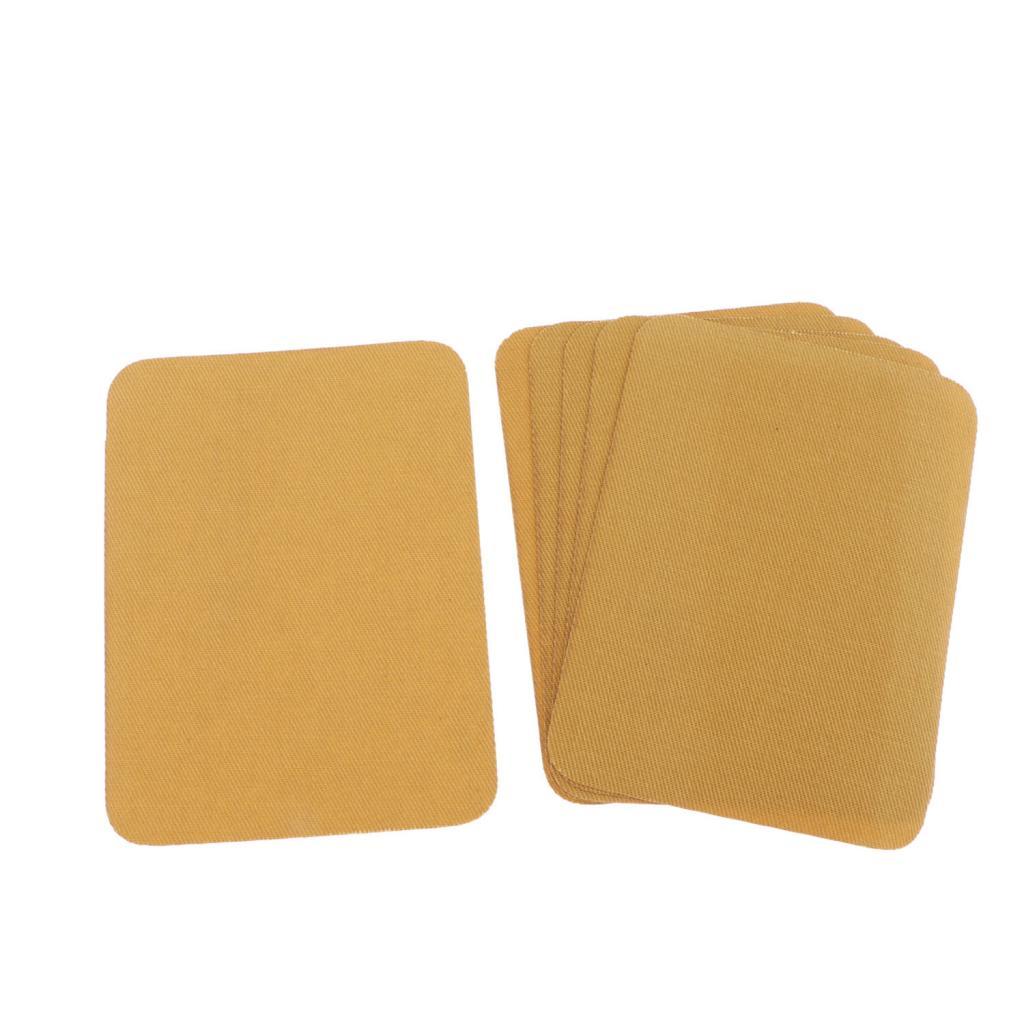 6 Cái Sắt Trên Jean Bản Vá Lỗi Sửa Chữa Quần Jean Cho áo Khoác Quần áo