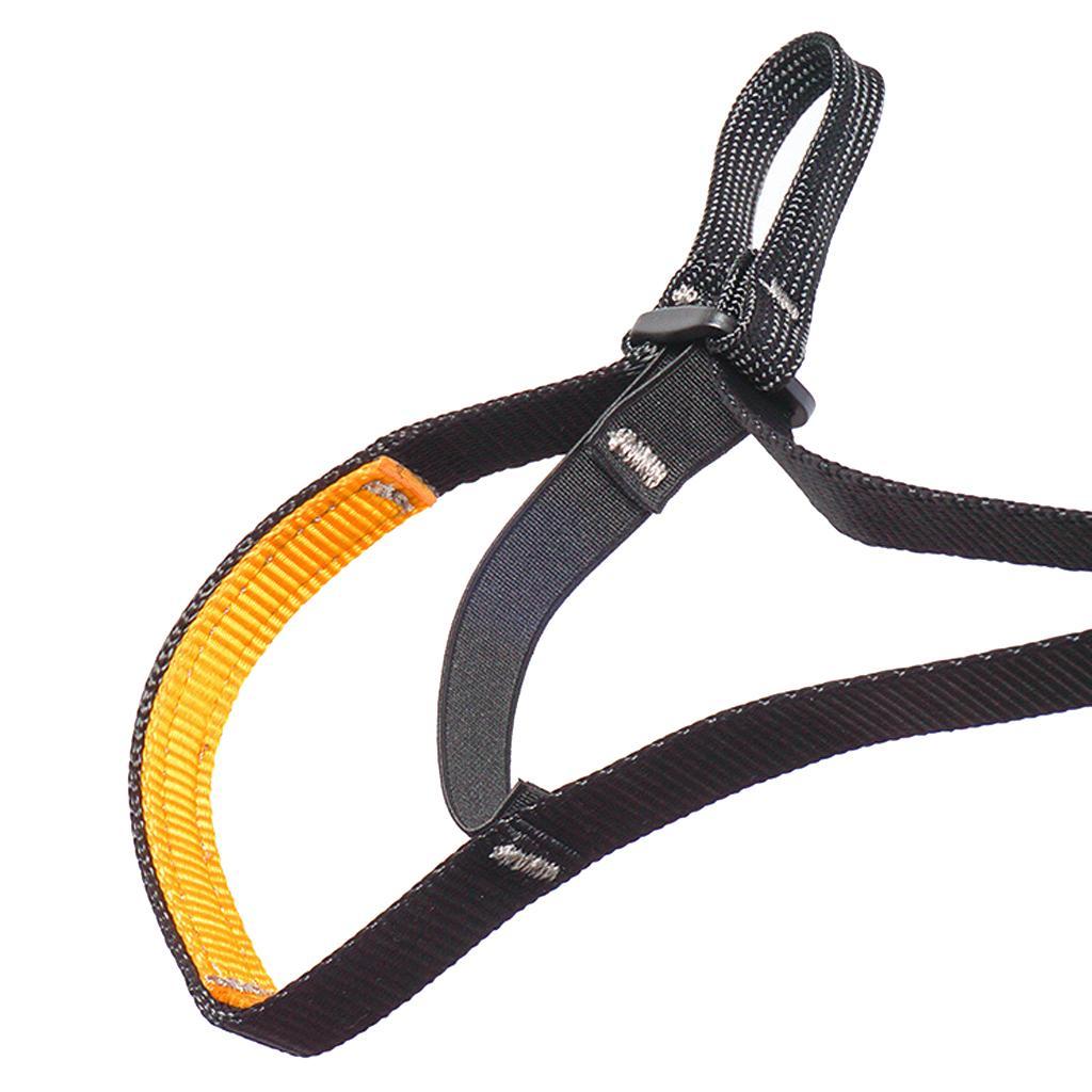 Adjustable Strong Polyester Rock Climbing Ascender Foot Loop for Adults Outdoor Sports Aerial Work Explore