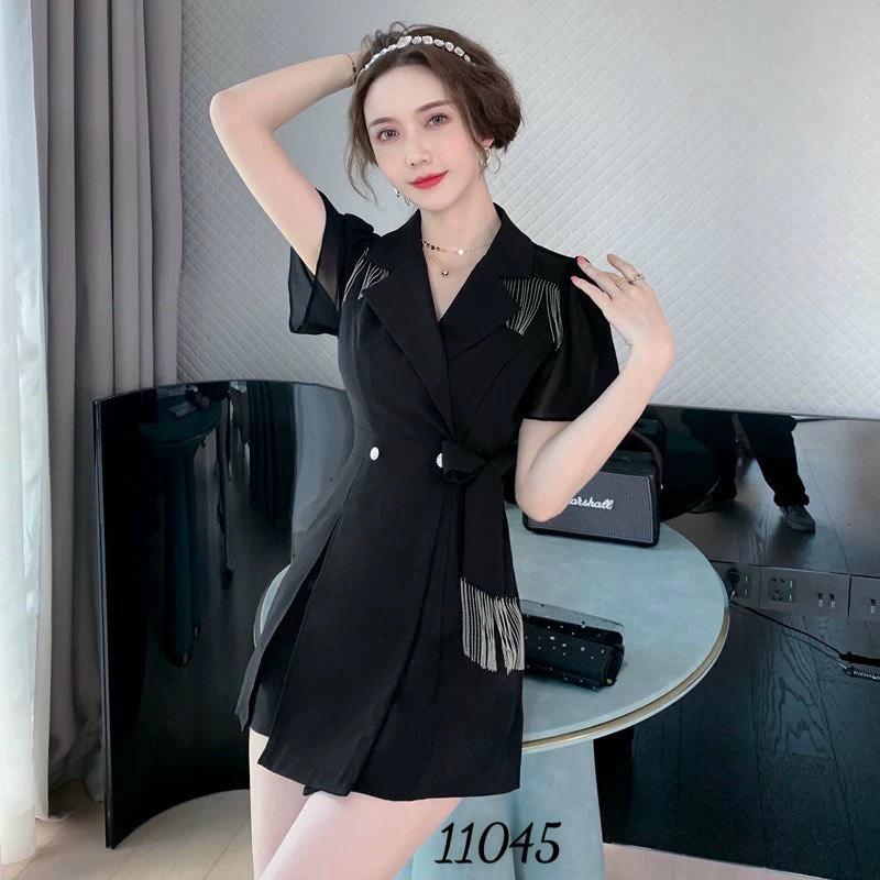 Sét bộ phối tua rua sang trọng đẳng cấp cho các quý chị em - thời trang hào hoa siêu xinh