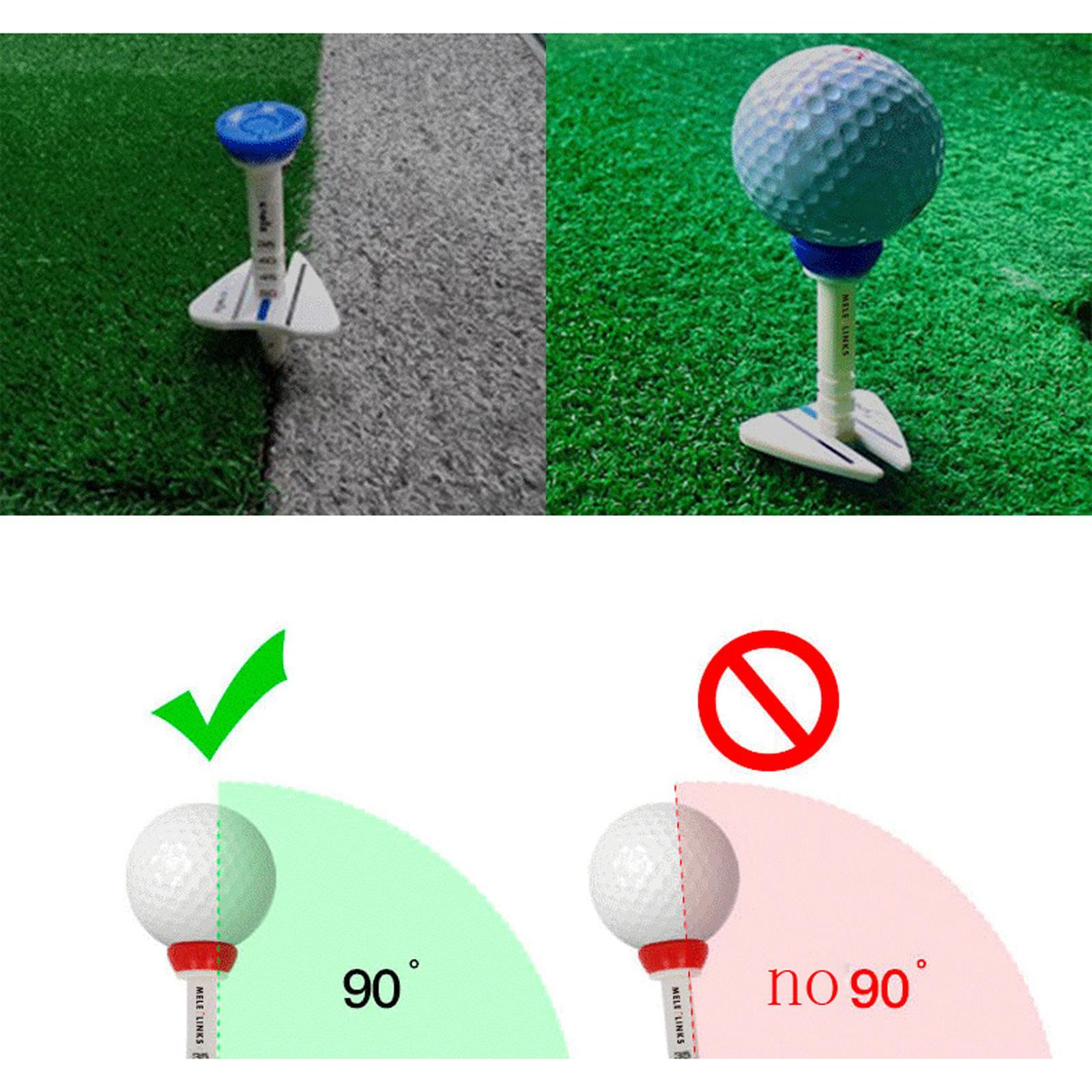 Practice Golf Tees Golf Tee Accessories Golf Training Tee Holder Step