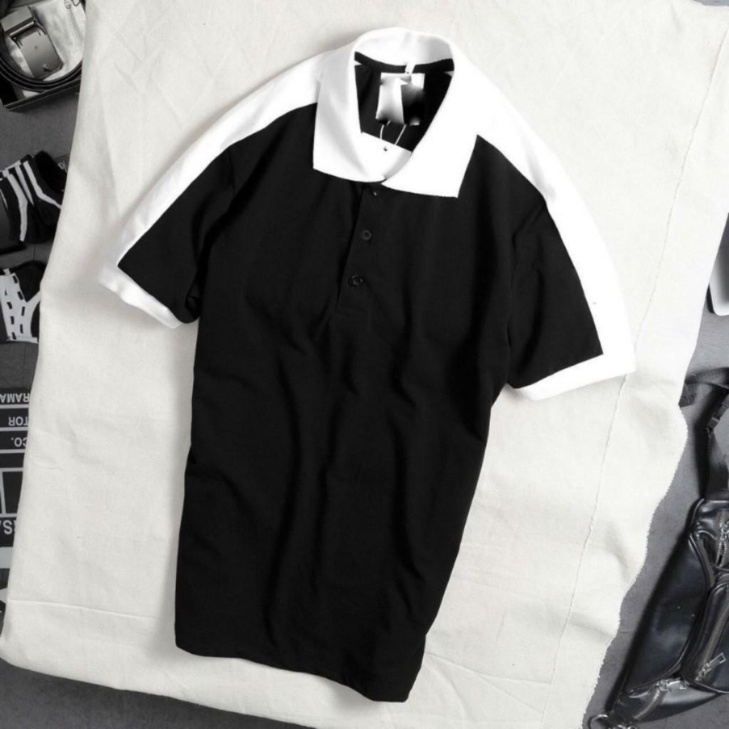 Áo Thun Nam Có Cổ Viền Vai Mẫu Mới Mã FV553 Thời Trang cao cấp TOP FASHION SHOP