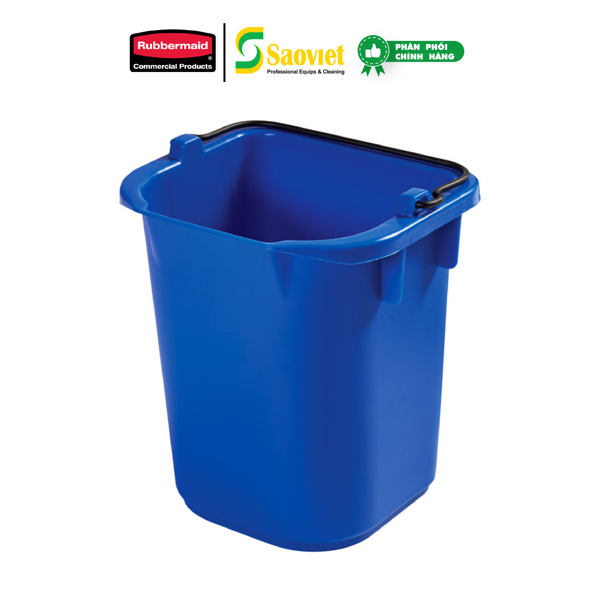 Xô Đựng Dụng Cụ Vệ Sinh Đa Năng RUBBERMAID Nhiều Màu Sắc - SKU: 1857374/5/6/7/8 | SAOVIETCO