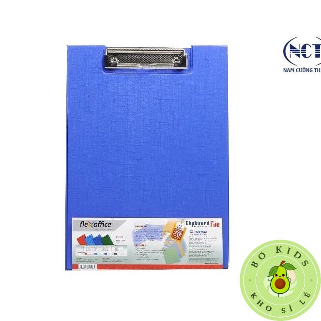 Bìa trình ký kép màu Pastel nhựa PP Thiên Long Flexoffice FO-CB03- Kẹp được 100 tờ A4- Lưu trữ toàn diện