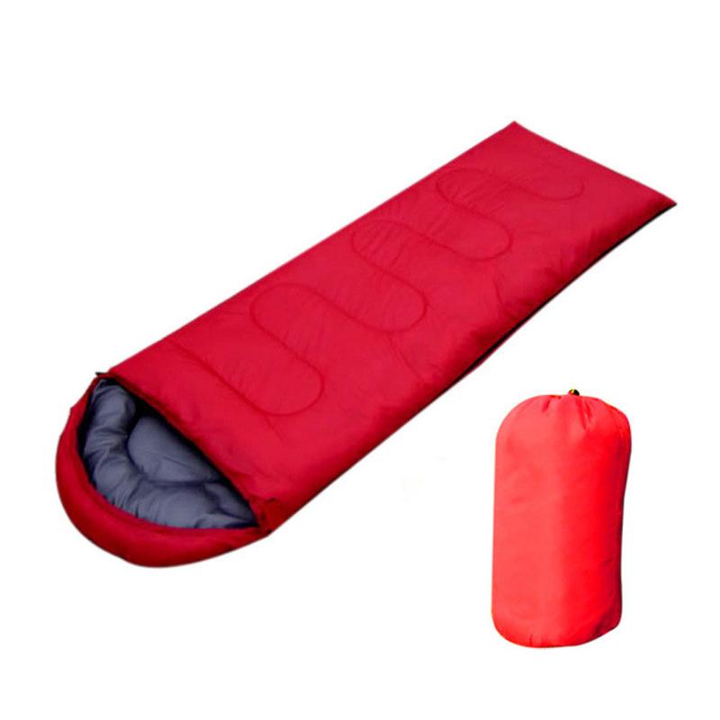 Ngoài Trời Chống Nước Túi Ngủ Cắm Trại Đi Bộ Đường Dài Bao Thư Đơn Túi Zip Chất Lượng Tốt Trại Ngủ Bánh Răng Túi Ngủ