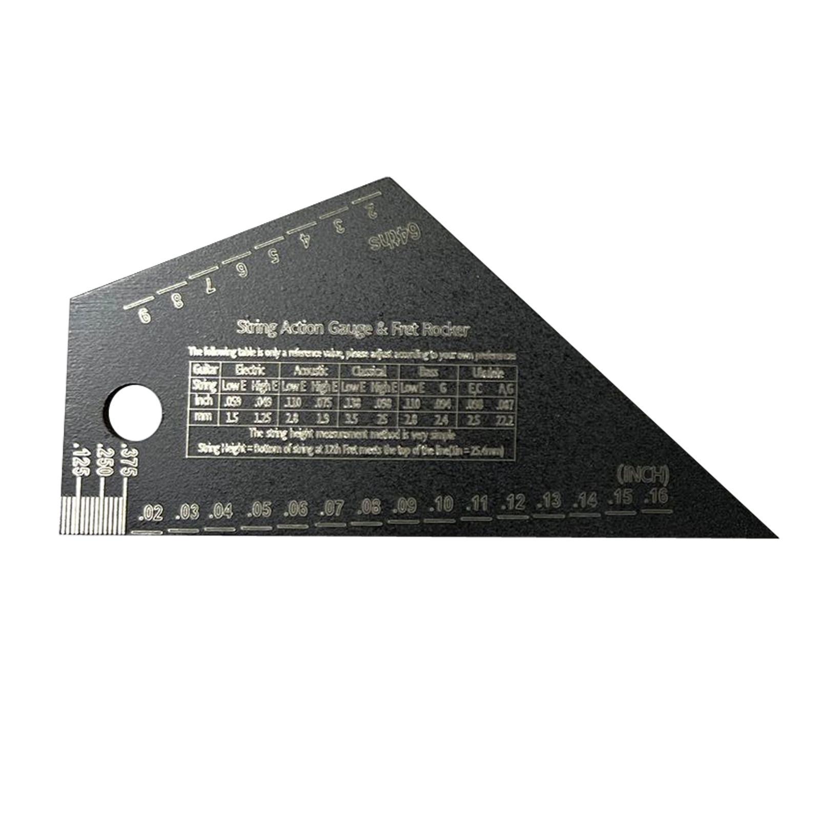 Guitar Fret Rocker Fret Level Tool for Acoustic Guitar Accessories