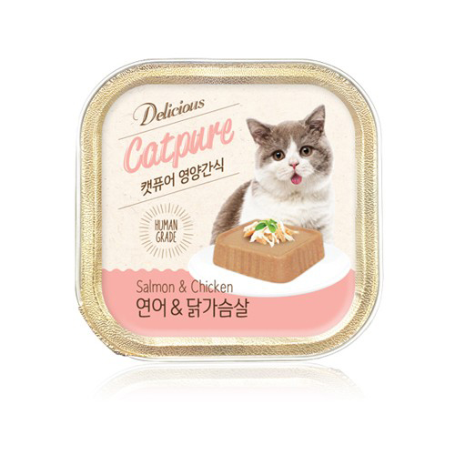 Pate dành mèo kén ăn nhất - Pate mèo Catpure từ hàn quốc 100g