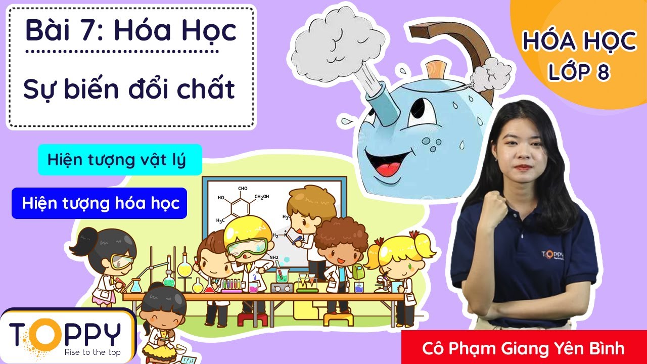 Toàn Quốc Học online môn Hóa lớp 8 - 12 tại nhà - TOPPY