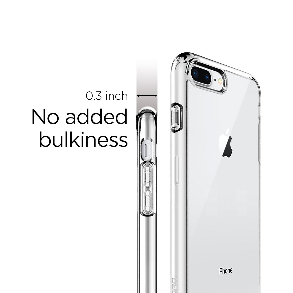 Ốp lưng silicon chống sốc cho iPhone 7 Plus / iPhone 8 Plus hiệu Likgus Crashproof - Hàng nhập khẩu