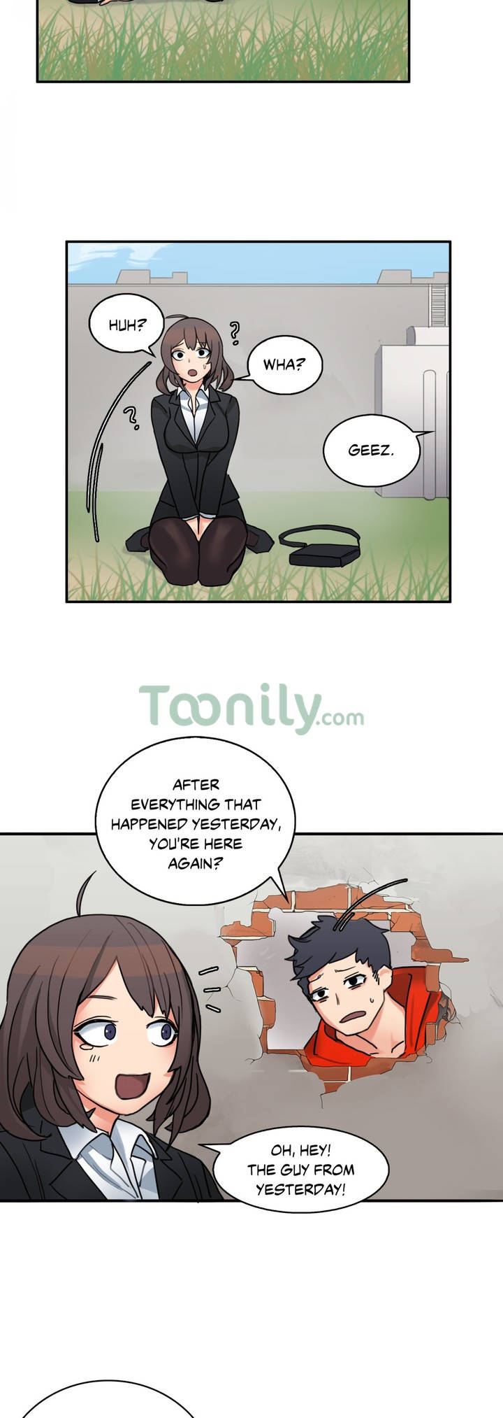 [raw] cô gái đã bị mắc kẹt bên trong bức tường chapter 2 22