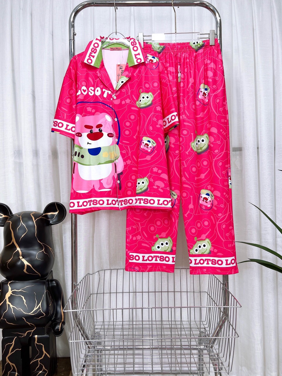 Đồ bộ vải Thun Lạnh Bigsize 60kg85kg, Pyjama, Tay Ngắn TLTN01 - 02