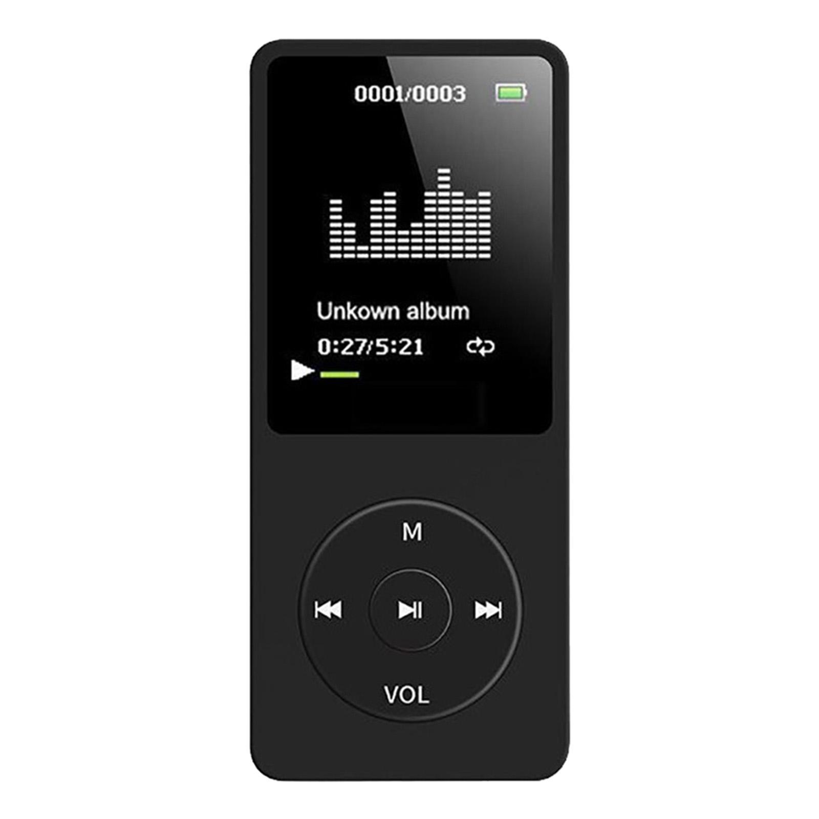 Sport HIFI MP3 MP4 Speaker Player  Voice  USB TXT Black