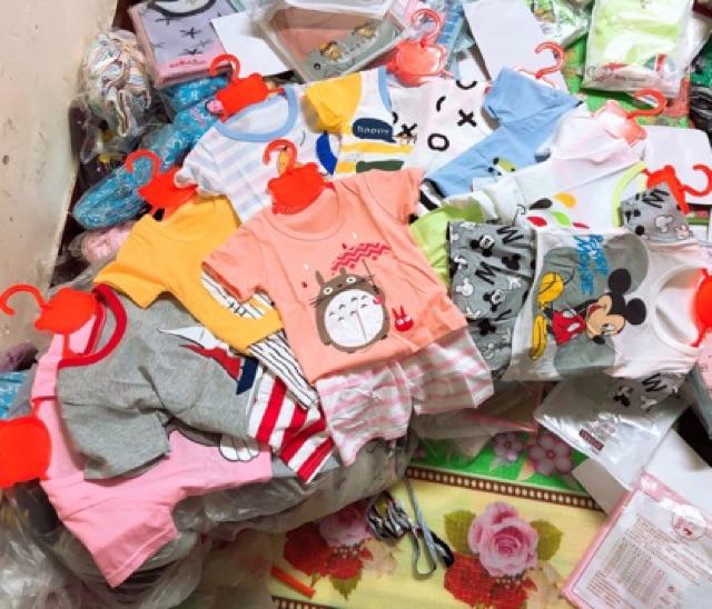 Bộ cotton cho bé trai/ bé gái