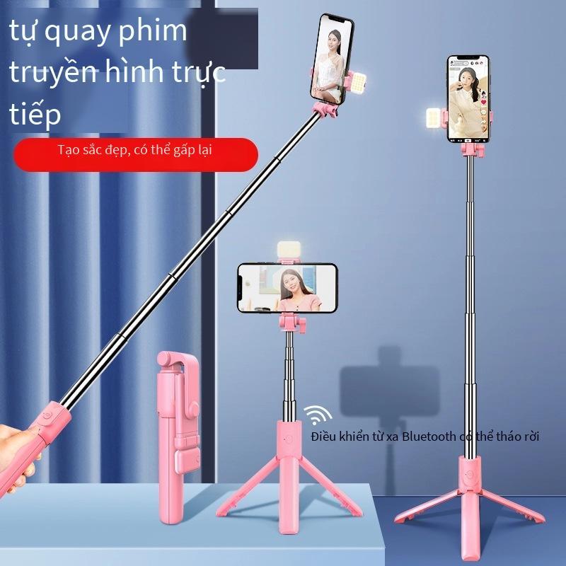 Giá thấp nhất Gậy chụp ảnh tự sướng Bluetooth giá ba chân di động đa năng giá đỡ phát sóng trực tiếp hẹn giờ du lịch tất cả trong một Gậy chụp ảnh tự sướng vô hình