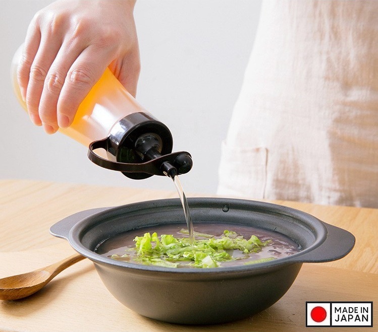 Bình đựng gia vị, nước sốt, nước tương Enough 360ml - Nội địa Nhật Bản