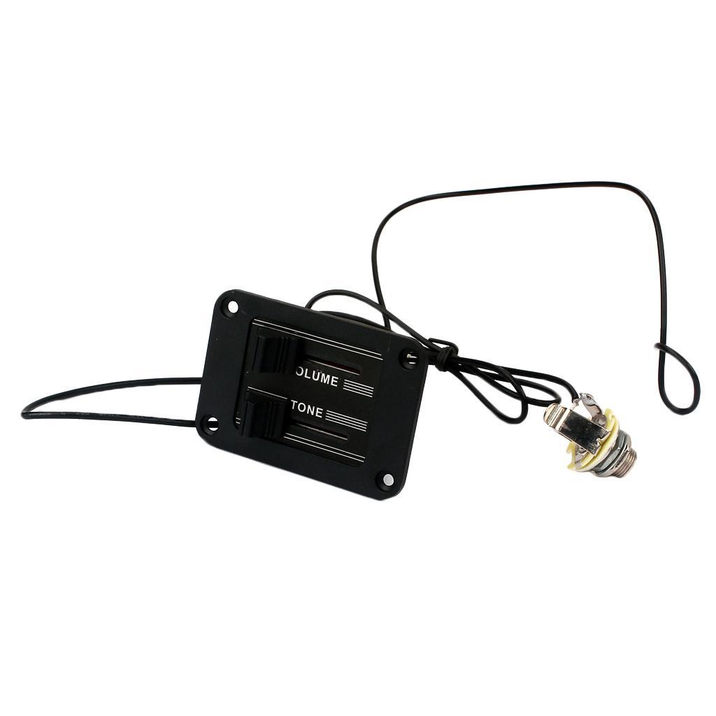 1pc EQ Style Pickup Wiring Harness TV Jack for Cigar Box Guitar Parts