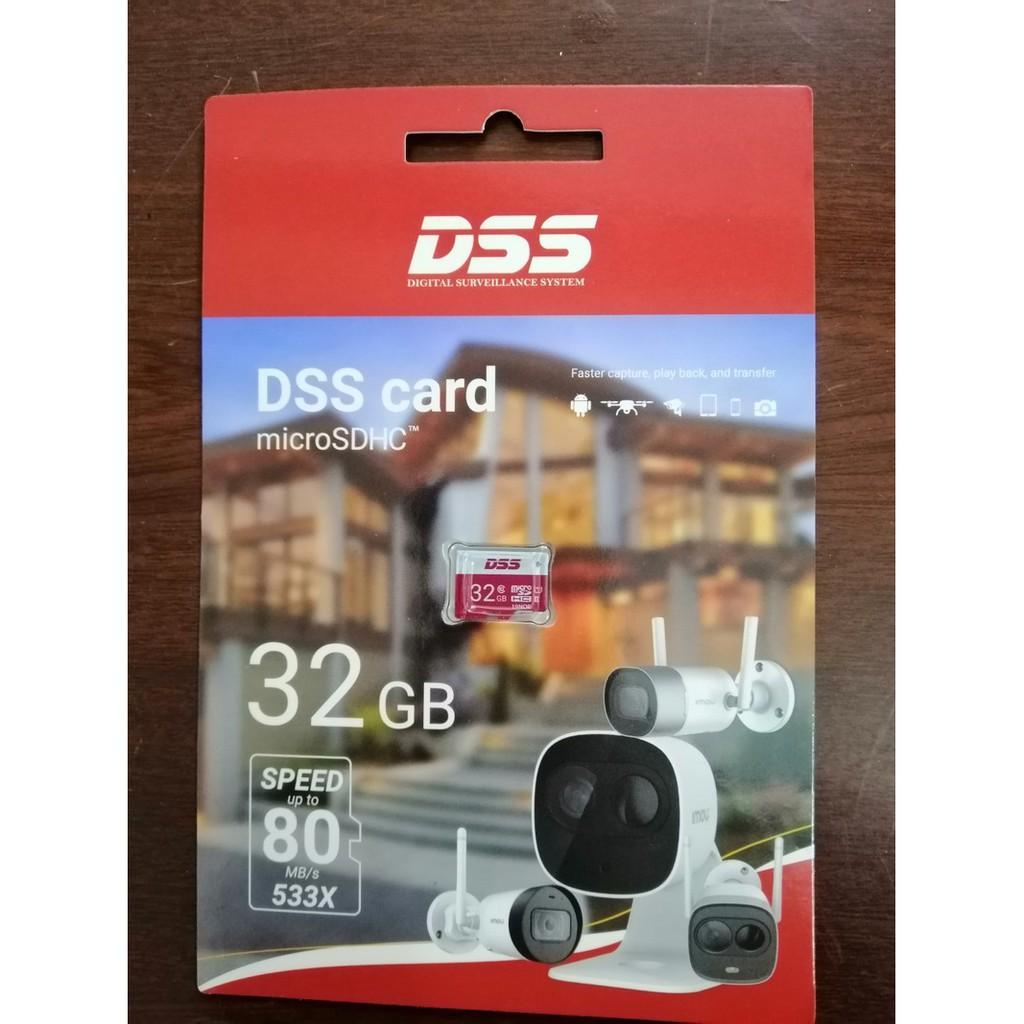 Thẻ Nhớ MicroSD DSS 32Gb Class 10 - Hàng chính hãng