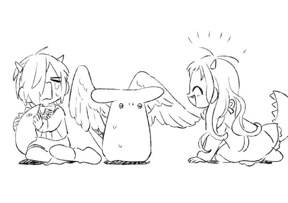 những mẫu truyện nhỏ của hanako do fan vẽ chapter 17 17