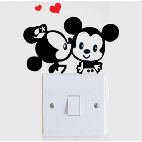 Decal dán ổ điện - Decal Dán Tường, Decor Phòng Ngủ, Phòng Khách Duashop