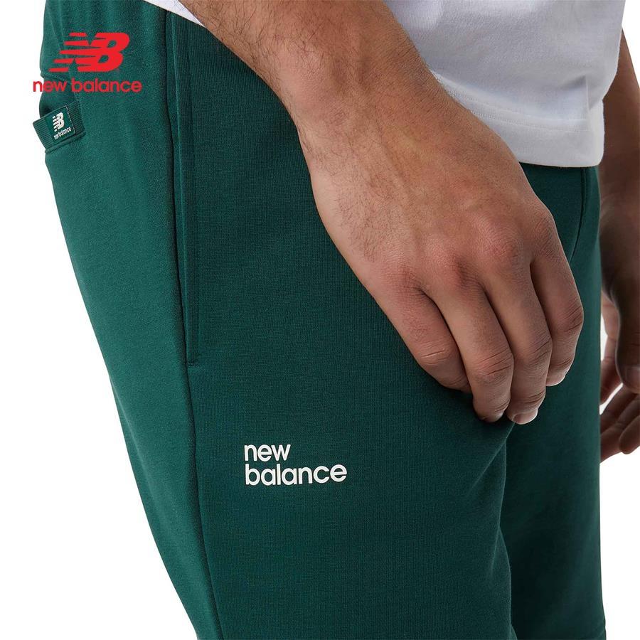 Quần ngắn thời trang nam New Balance APP LIFESTYLE SHORTS M NIGHTWATCH GREEN - MS23502NWG (form quốc tế)