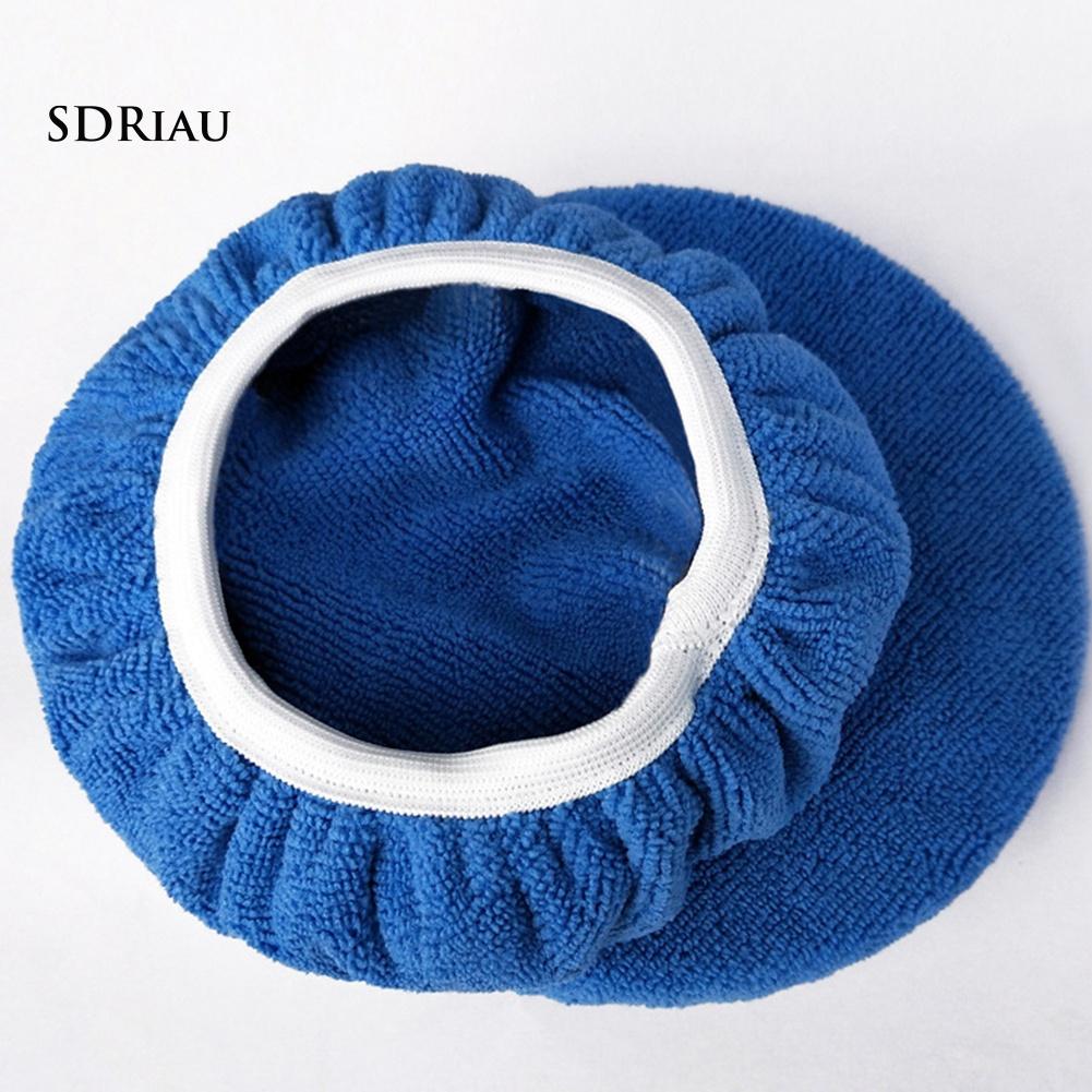 Set 2 Đệm Bọc Bảo Vệ Đầu Máy Đánh Bóng Xe Hơi