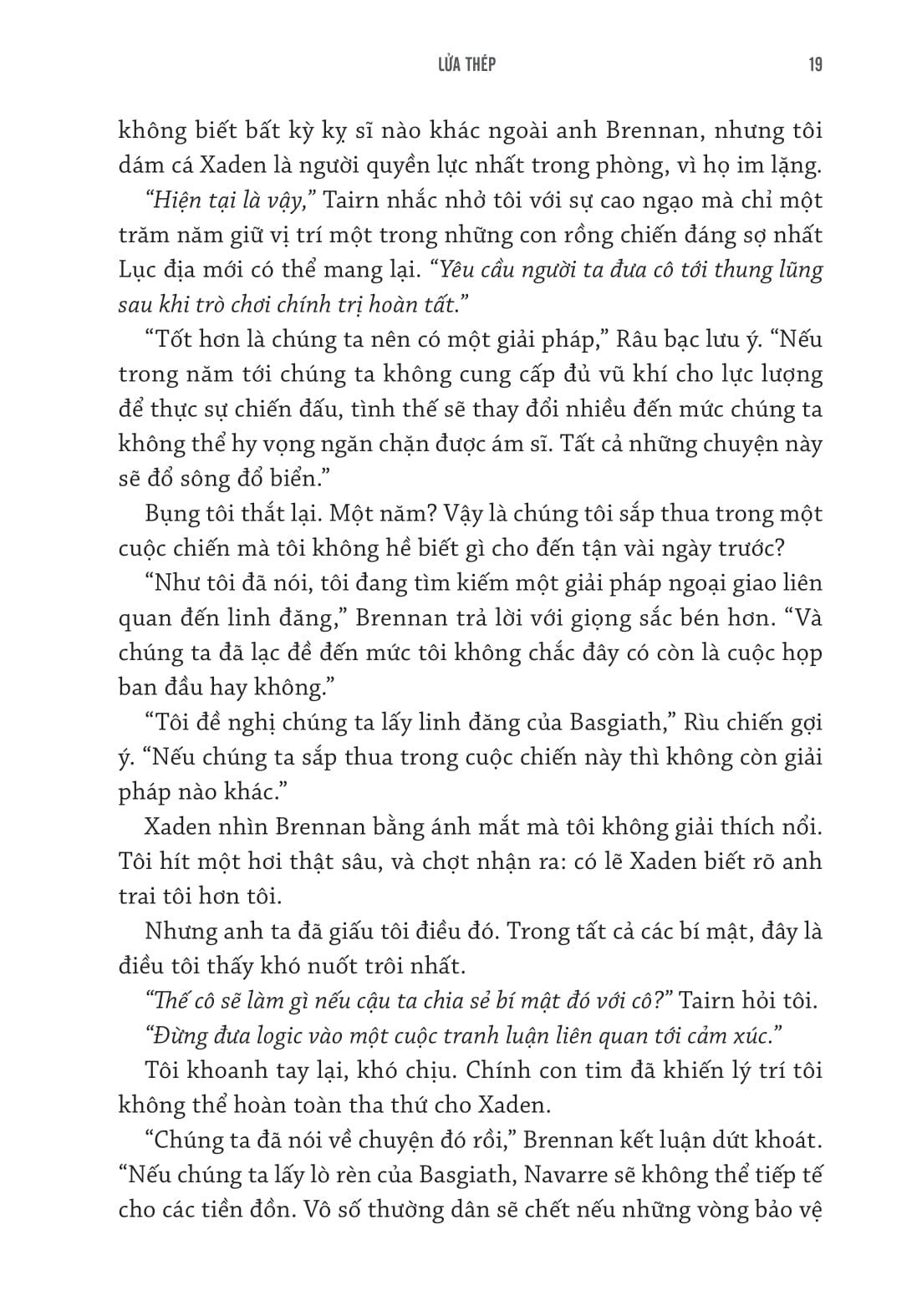 Sách - Iron Flame - Lửa Thép