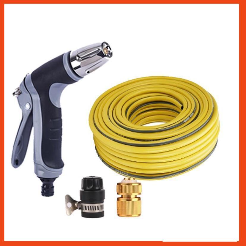 Bộ dây và vòi xịt tăng áp rửa xe tưới cây 15M  206817