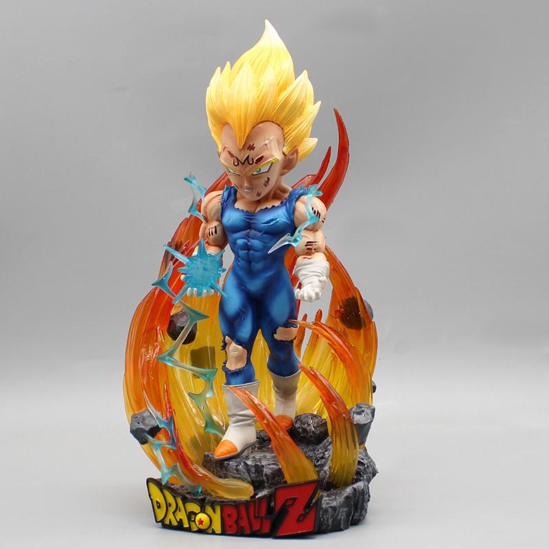 [MÔ HÌNH GIÁ XƯỞNG] [MƯA SALE]Mô hình chibi vegeta ssj 2 siêu nét - huymohinh mô hình nhân vật dragonball